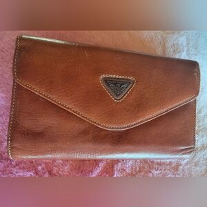 Emporio Valentino Leather Vintage Horse Wallet